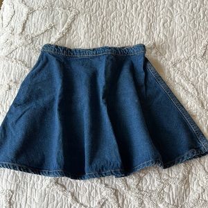 American Apparel Jean Skirt